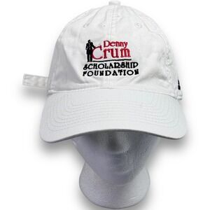 Adidas‎ Denny Crum Scholarship Hat Mens White UofL Basketball Strapback Cap